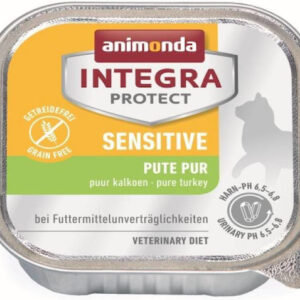 Animonda Integra Protect Sensitive Υγρή Τροφή για Ενήλικες Γάτες σε Ταψάκι χωρίς Σιτηρά 100gr 4017721866958