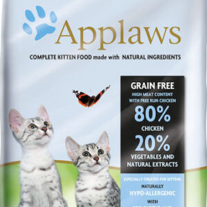 Applaws Kitten Grain Free Ξηρά Τροφή για Ανήλικες Γάτες με Κοτόπουλο 2kg