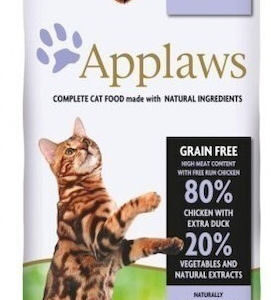 Applaws Adult Cat Grain Free Ξηρά Τροφή χωρίς Σιτηρά για Ενήλικες Γάτες με Κοτόπουλο / Πάπια 2kg