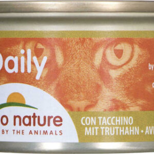 Almo Nature Daily Υγρή Τροφή για Ενήλικες Γάτες σε Κονσέρβα με Γαλοπούλα χωρίς Σιτηρά 85gr