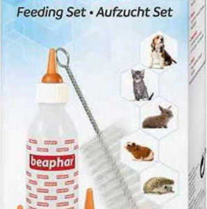 Beaphar Nursing Set Πλαστικό Μπουκάλι Νερού για Σκύλο & Γάτα σε Λευκό Χρώμα 11246GR