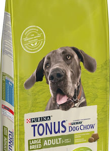 Purina Tonus Dog Chow Large Adult 14kg Ξηρά Τροφή για Ενήλικους Σκύλους Μεγαλόσωμων Φυλών με Γαλοπούλα