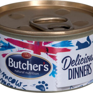 Butcher's Pet Care Classic Delicious Dinners Υγρή Τροφή για Ενήλικες Γάτες σε Φακελάκι με Κοτόπουλο και Συκώτι χωρίς Γλουτένη 100gr