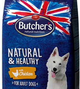 Butcher's Pet Care Natural & Healthy Chicken 15kg Ξηρά Τροφή για Ενήλικους Σκύλους με Κοτόπουλο