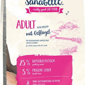 Bosch Petfood Concepts Sanabelle Adult Ξηρά Τροφή χωρίς Σιτηρά & Γλουτένη για Ενήλικες Γάτες με Πουλερικά 10kg