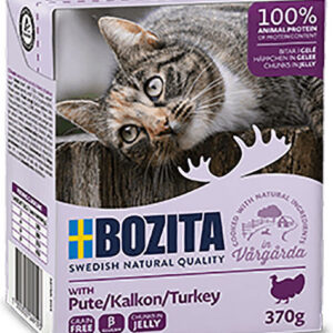 Bozita Feline Υγρή Τροφή για Ενήλικες Γάτες σε Φακελάκι με Γαλοπούλα χωρίς Σιτηρά & Γλουτένη 370gr A35-BOZ.64919