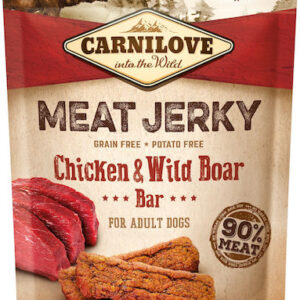 Carnilove Meat Jerky Λιχουδιές Σκύλου με Κοτόπουλο και Αγριογούρουνο 100gr
