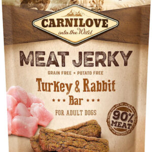 Carnilove Meat Jerky Turkey & Rabbit Bar Λιχουδιές Σκύλου με Γαλοπούλα και Κουνέλι 100gr