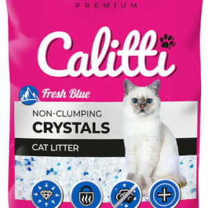 Calitti Crystals Κρυσταλλική Άμμος Γάτας χωρίς Άρωμα 3.8lt
