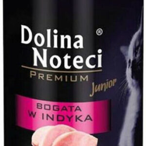 Dolina Noteci Premium Junior Kittens Υγρή Τροφή για Ανήλικες Γάτες σε Κονσέρβα με Γαλοπούλα χωρίς Σιτηρά 400gr