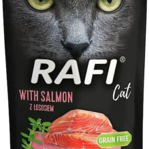 Dolina Noteci Rafi Cat Adult Υγρή Τροφή για Ενήλικες Γάτες σε Φακελάκι με Σολομό χωρίς Σιτηρά & Γλουτένη 300gr