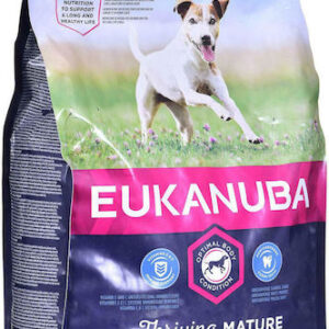 Eukanuba Thriving Mature 8-11years Small 3kg Ξηρά Τροφή για Ηλικιωμένους Σκύλους Μικρόσωμων Φυλών με Κοτόπουλο