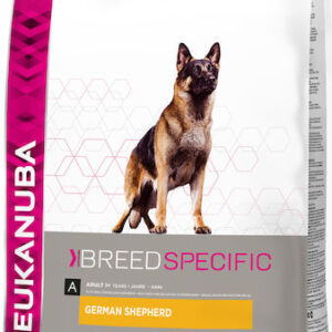 Eukanuba Adult German Shepherd 12kg Ξηρά Τροφή για Ενήλικους Σκύλους Μεγαλόσωμων Φυλών με Κοτόπουλο