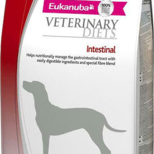 Eukanuba Veterinary Diets Intestinal 12kg Ξηρά Τροφή Διαίτης για Ενήλικους Σκύλους με Κοτόπουλο