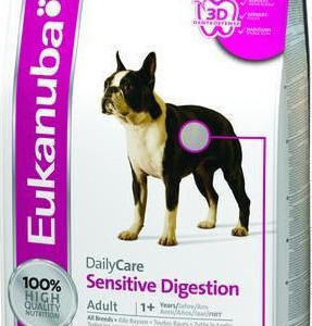 Eukanuba Daily Care Sensitive Digestion 12kg Ξηρά Τροφή χωρίς Γλουτένη για Ενήλικους Σκύλους με Γαλοπούλα, Κοτόπουλο και Ρύζι