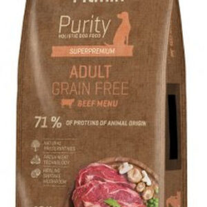 Fitmin Purity Adult 12kg Ξηρά Τροφή χωρίς Σιτηρά & Γλουτένη για Ενήλικους Σκύλους με Μοσχάρι