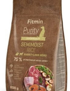 Fitmin Dog Purity Rice Semi-moist Rabbit & Lamb 0.8kg