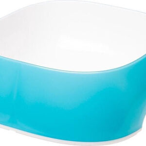 Ferplast Glam Large Pet Watering Bowl White Blue