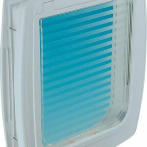 Ferplast Swing 11 Πόρτα Σκύλου & Γάτας 31x9.6x38.4cm από Πλαστικό σε Λευκό Χρώμα 31 x 31 x 38.4εκ. 72106011