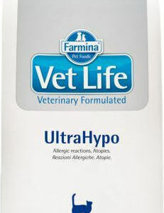 Farmina Vet Life Ultra Hypo Ξηρά Τροφή για Ενήλικες Γάτες με Ρύζι / Ψάρια 2kg