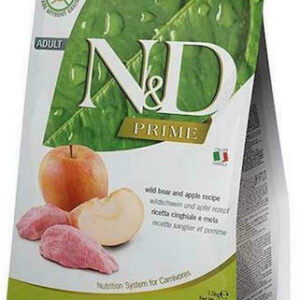Farmina Prime Adult Wild Boar & Apple Ξηρά Τροφή για Ενήλικες Γάτες με Αγριογούρουνο 5kg