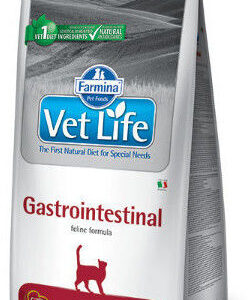 Farmina Vet Life Gastrointestinal Ξηρά Τροφή για Ενήλικες Γάτες με Ευαίσθητο Γαστρεντερικό με Κοτόπουλο 0.4kg