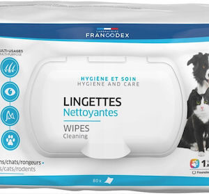 Francodex Μαντηλάκια Σκύλου 80x1τμχ για Καθαρισμό Ματιών