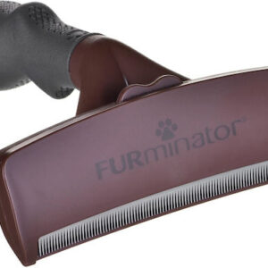 FURminator Χτένα Small για Μακρύτριχους Σκύλους με Ξυράφι για Καθαρισμό Τριχώματος Μωβ 314541