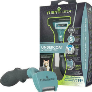 FURminator Small Βούρτσα για Μακρύτριχες Γάτες