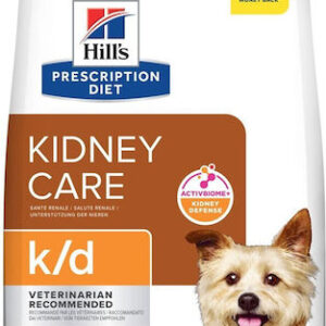 Hill's Prescription Diet Kidney Care K/D 12kg Ξηρά Τροφή για Ενήλικους Σκύλους με Κοτόπουλο και Ρύζι