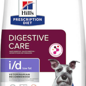 Hill's Prescription Diet i/d Digestive Care Low Fat 1.5kg Ξηρά Τροφή Διαίτης, χωρίς Γλουτένη για Ενήλικους Σκύλους με Κοτόπουλο