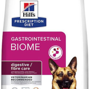 Hill's Prescription Diet Gastrointestinal Biome 10kg Ξηρά Τροφή χωρίς Γλουτένη για Ενήλικους Σκύλους με Κοτόπουλο
