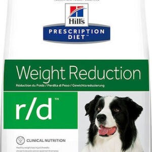 Hill's Prescription Diet r/d Weight Reduction 1.5kg Ξηρά Τροφή Διαίτης για Ενήλικους Σκύλους με Κοτόπουλο