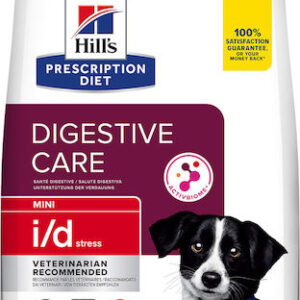 Hill's Prescription Diet Mini i/d Stress 1kg Ξηρά Τροφή χωρίς Γλουτένη για Ενήλικους Σκύλους Μικρόσωμων Φυλών με Κοτόπουλο