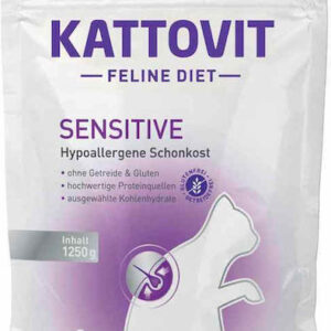Kattovit Feline Diet Sensitive Ξηρά Τροφή Γάτας με Κρέας 1.2kg
