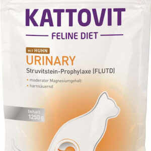 Kattovit Feline Diet Urinary Ξηρά Τροφή για Γάτες με Ευαίσθητο Ουροποιητικό με Κοτόπουλο 1.25kg