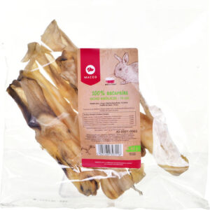 Maced Dried Rabbit Λιχουδιά Σκύλου Αυτί από Λαγό DLZMDEKSP0020
