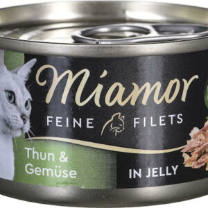 Miamor Feine Filets Υγρή Τροφή για Ενήλικες Γάτες σε Κονσέρβα με Λαχανικά και Τόνο 100gr
