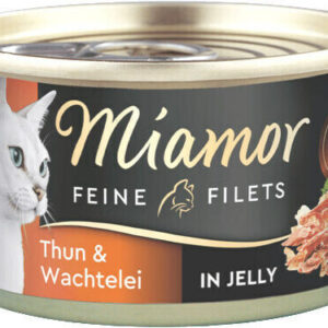Miamor Feine Filets Υγρή Τροφή για Ενήλικες Γάτες σε Κονσέρβα με Τόνο 100gr 007512