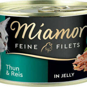Miamor Feine Filets Υγρή Τροφή για Ενήλικες Γάτες σε Κονσέρβα με Ρύζι και Τόνο 100gr 003527