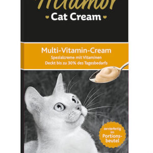Miamor Multi Vitamin Cream Υγρή Τροφή για Γάτες σε Φακελάκι με Πουλερικά 6x15gr A35-FINN.74306
