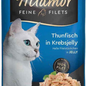 Miamor Feine Filets Jelly Υγρή Τροφή για Ενήλικες Γάτες σε Φακελάκι με Τόνο 100gr