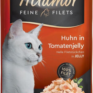 Miamor Feine Filets Jelly Υγρή Τροφή για Ενήλικες Γάτες σε Φακελάκι με Κοτόπουλο 100gr