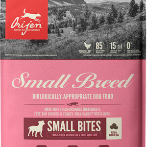 Orijen Small Breed 1.8kg Ξηρά Τροφή χωρίς Σιτηρά για Ενήλικους Σκύλους Μικρόσωμων Φυλών με Γαλοπούλα και Κοτόπουλο