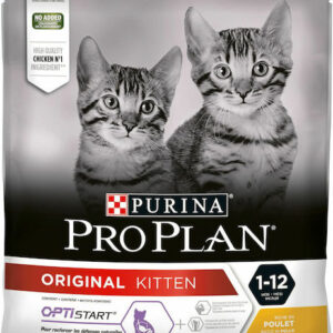 Purina Pro Plan Original Kitten OptiStart Ξηρά Τροφή χωρίς Γλουτένη για Ανήλικες Στειρωμένες Γάτες με Κοτόπουλο 0.4kg