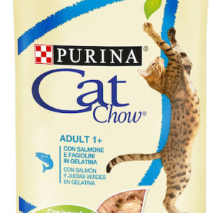 Purina Cat Show Υγρή Τροφή για Ενήλικες Γάτες σε Φακελάκι με Σολομό 85gr