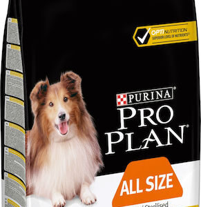 Purina Pro Plan OptiWeight Sterilised Adult 3kg Ξηρά Τροφή χωρίς Γλουτένη για Ενήλικους Στειρωμένους Σκύλους με Κοτόπουλο και Ρύζι
