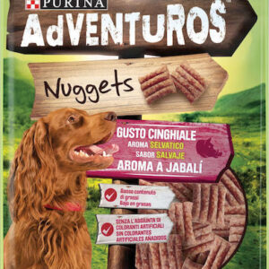 Purina Adventuros Nuggets Λιχουδιές Σκύλου με Αγριογούρουνο 90gr
