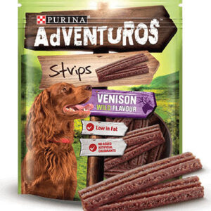 Purina Adventuros Strips με Ελάφι Λιχουδιές σε Stick Σκύλου με Ελάφι 90gr