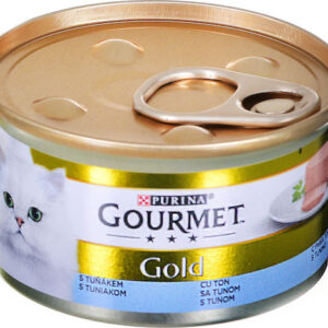 Purina Gourmet Gold Υγρή Τροφή για Ενήλικες Γάτες σε Κονσέρβα με Τόνο 85gr